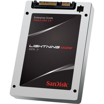 SanDisk Lightning Ascend Gen. II 800 GB Solid State Drive - 2.5" Internal - SAS (12Gb/s SAS)
