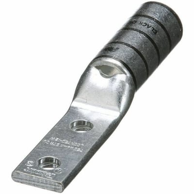 Panduit Pan-Lug Copper 2 Hole Straight Tongue Compression Lug