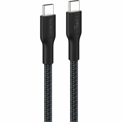 C - C CBL 240W 2.0 BRAIDED PCR 3M BLACK 15-RETAIL BOX