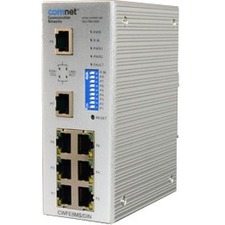ComNet Industrial Grade Managed Ethernet Switch with (8) 10/100TX Ports
