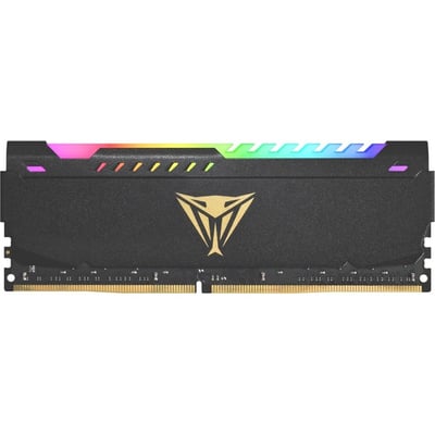 PATRIOT V4S RGB 8GB 3200MT/S CL18 VIPER STEEL RGB BLACK HS SNGL
