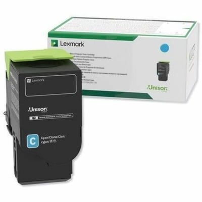 Lexmark Unison Original Extra High Yield Laser Toner Cartridge - Cyan - 1 Each
