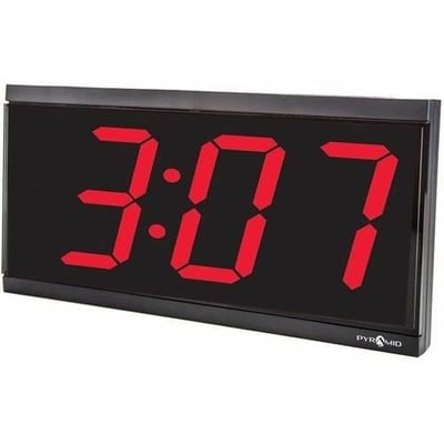 Pyramid Wall Clock