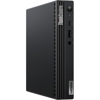 Lenovo ThinkCentre M80q Gen 3 11U1001CUS Desktop Computer - Intel Core i7 12th Gen i7-12700T - vPro Technology - 16 GB - 512 GB SSD - Tiny - Raven Black