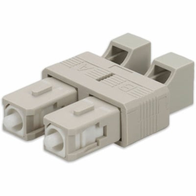 ADDON SC MALE TO LC FEMALE MMF OM3 DUPLEX FIBER OPTIC ADAPTER