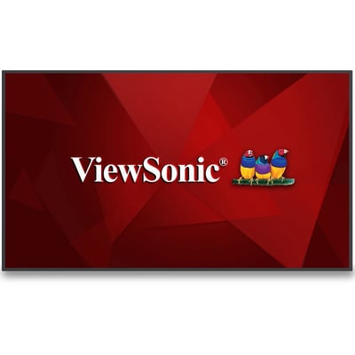 ViewSonic Commercial Display CDE9830 - 4K, 24/7 Operation, Integrated Software, 4GB RAM, 32GB Storage - 500 cd/m2 - 98"