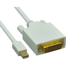 15FT MINI DISPLAYPORT TO DVID-D CABLE MALE - MALE,CONNECT A DEVICE WITH A MINI D