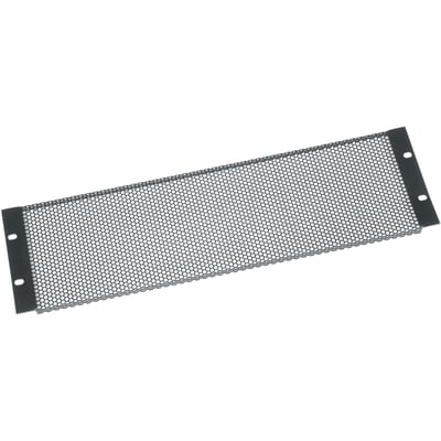 Middle Atlantic Vent Panel, 3 RU, Perforated, 64% Open Area, 6 pc. Contractor Pack