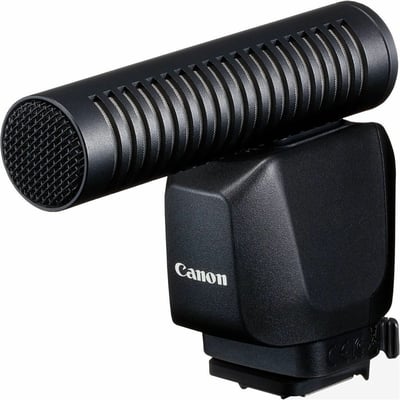 Canon DM-E1D Wired/Wireless Microphone for Video, Vlog, Camera - Black