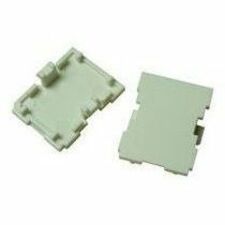 Ortronics Clarity High Density Jack (HDJ) Blank Modules, Fog White, 20 Pack