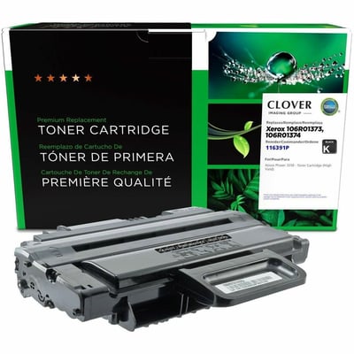 Clover Imaging Remanufactured High Yield Toner Cartridge for Xerox 106R01373/106R01374