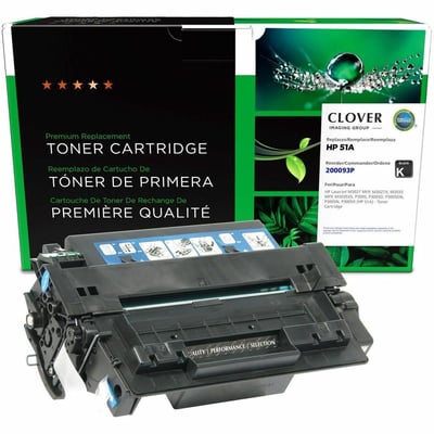 Clover Imaging Remanufactured Toner Cartridge for HP 51A (Q7551A)