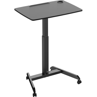 Kantek Mobile Height-Adjustable Sit-Stand Desk