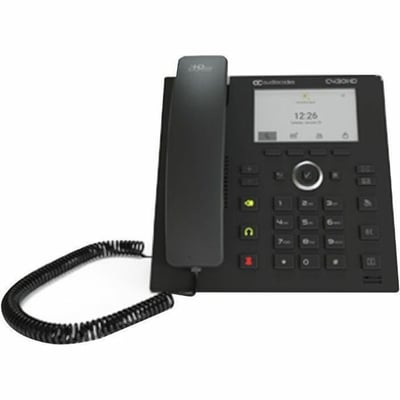 TEAMS C430HD IP-PHONE POE GBE WITH AN EXTERNAL POWER SUPPLY BLACK