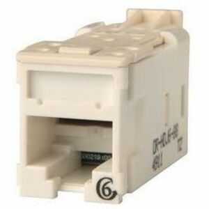 Ortronics Clarity High Density Jack (HDJ) CAT6, T568A/B, White
