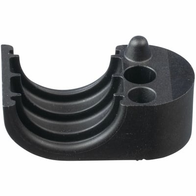 Panduit CLC75X1 Corrugated Loom Clamp,.75,1-pos