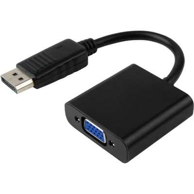 4XEM 10 Inch DisplayPort To VGA Adapter Cable