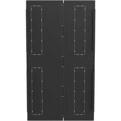Panduit FlexFusion Day 2 Side Panel, 42RU x 1070mm, Black