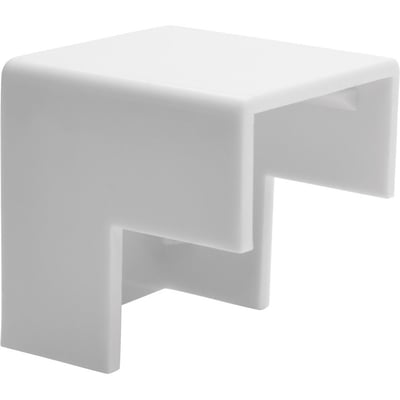Eaton Tripp Lite Series Raceway Outside Corner Connector, 20 Pack, White, TAA