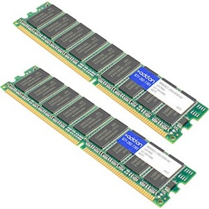 AddOn Cisco® MEM2821-256U1024D Compatible Factory Original 1GB (2x512MB) DDR-333MHz ECC 2.5V 240-pin CL2.5 DRAM