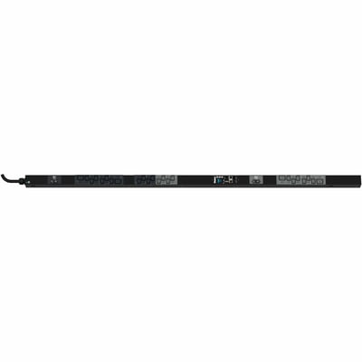 G6 MSPO PDU 32AMP(20)C13(4)C19 ERFORATED 800MM X 52RU BLACK