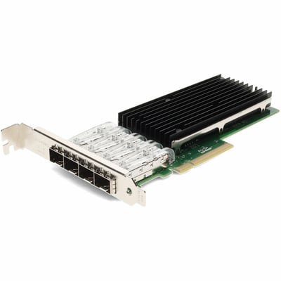 AddOn IBM® 94Y5200 Comparable 10Gbs Quad Open SFP+ Port PCIe 3.0 x8 Network Interface Card