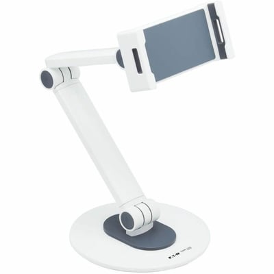 Tripp Lite Full-Motion Flexible Long-Arm Desktop Smartphone and Tablet Mount, White