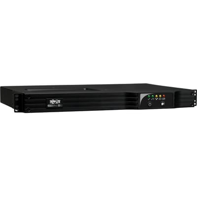 Tripp Lite by Eaton UPS TAA-Compliant SmartPro 120V 500VA 300W Line-Interactive UPS 1U Rack/Vertical Network Card Options USB DB9 Serial