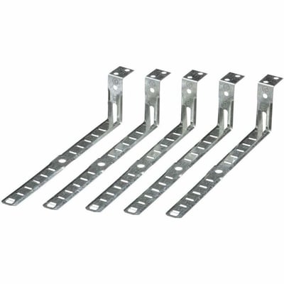 StrongHold StrongHold PCJ6 Cable Support Clip, Silver, Pre-Galvanized Steel, PK100
