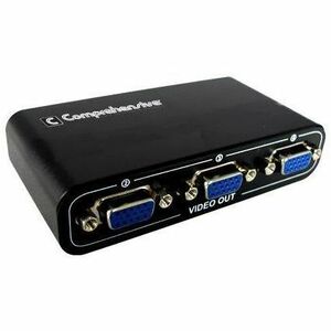 Comprehensive Comprehensive 1 PC to 4 High Resolution VGA Distribution Amplifier