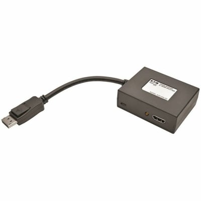 Tripp Lite by Eaton 2-Port DisplayPort to HDMI Video Splitter 1080p 1920 x 1080 60Hz