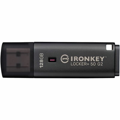128GB IRONKEY LOCKER PLUS 50 G2 FIPS 197 AES-256