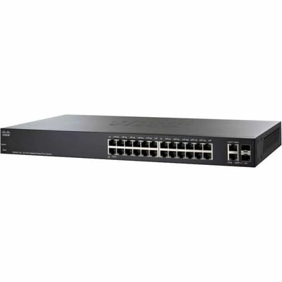 CBS220 SMART 24-PORT GE, FULL POE, 4X10G SFP+ REMANUFACTURED