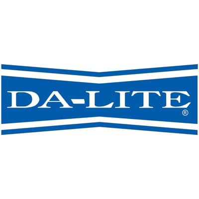 Da-Lite Model C Projection Screen with CSR - Wall or Ceiling Mounted Manual Screen - 72in Screen