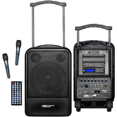 PA SYSTEM DVD/CD/MP3 BT, MICS