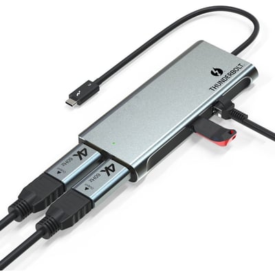 4XEM Thunderbolt 3 Dual 4K Mini Docking Station