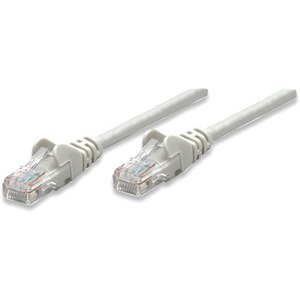 Network Patch Cable, Cat5e, 2m, Grey, CCA, U/UTP, PVC, RJ45, Gold Plated Contacts, Snagless, Booted, Lifetime Warranty