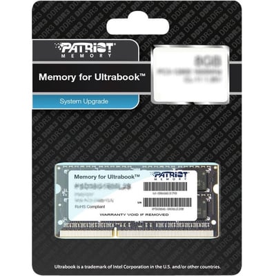 PATRIOT SIGNATURE DDR3L 8GB PC3-12800 (1600MHZ) CL11 SODIMM