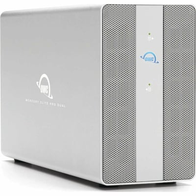 OWC MERCURY ELITE PRO DUAL WITH 3-PORT HUB 0TB RAID ENCLOSURE WITH USB 10GB/S