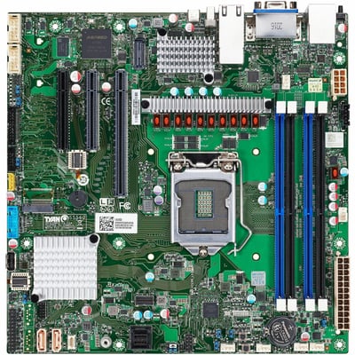 Mitac Tempest CX S5560 Server Motherboard - Intel C252 Chipset - Socket LGA-1200 - Micro ATX
