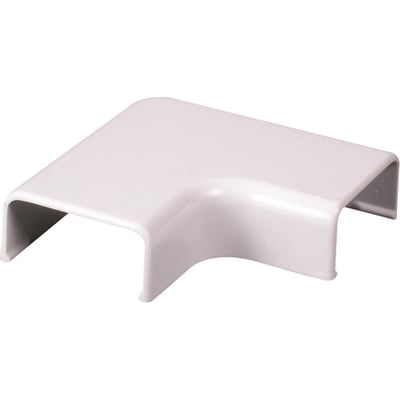 Wiremold 2811 Flat Elbow, White