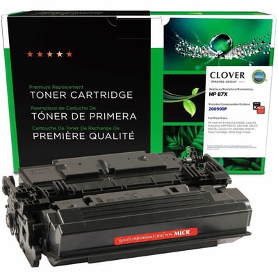 Clover Imaging Remanufactured High Yield MICR Toner Cartridge for HP CF287X, TROY 02-81676-001