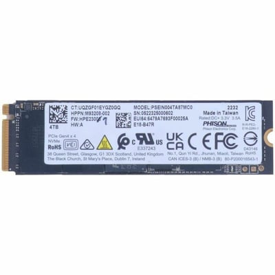 HP 4TB PCIE 4X4 SSD