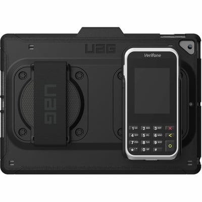 Urban Armor Gear Rugged Carrying Case for 10.2" Apple iPad (9th Generation), iPad (8th Generation), iPad (7th Generation) Tablet, Payment Terminal - Black