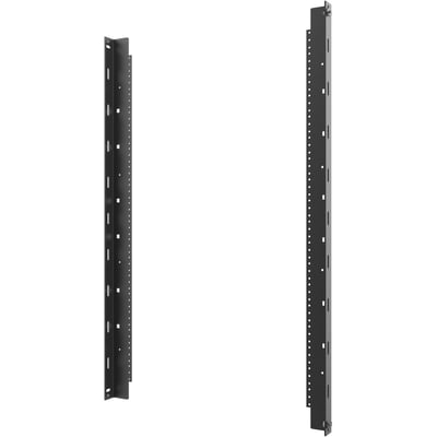 On-Q SWMRK26RU Mounting Rail Kit for Cabinet - Black - TAA Compliant