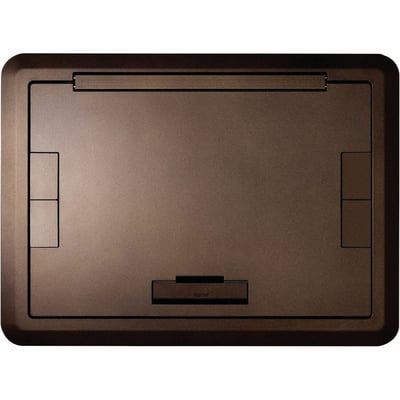 Wiremold Evolution Series EFB6, EFB8, EFB10 Floor Box Flush Style Cover with Solid Lid