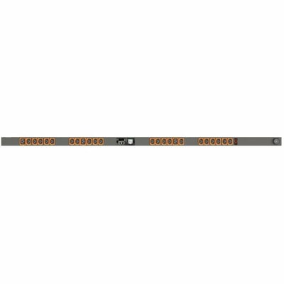 Vertiv Geist Switched Rack PDU with Next Generation IMD - 0U| 20A| 208V| 3.3kW| NEMA L6-20P| (21) U-Lock C13| (3) U-Lock C19 Receptacles| VP5N20AB