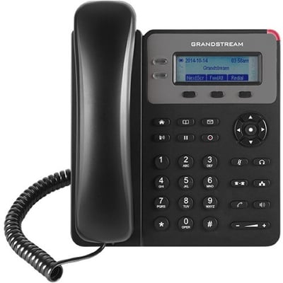 Grandstream GXP-1615 IP Phone - Corded - Wall Mountable - Black