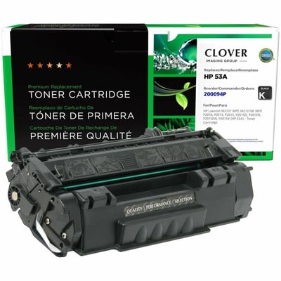 Clover Imaging Remanufactured Toner Cartridge for HP 53A (Q7553A)