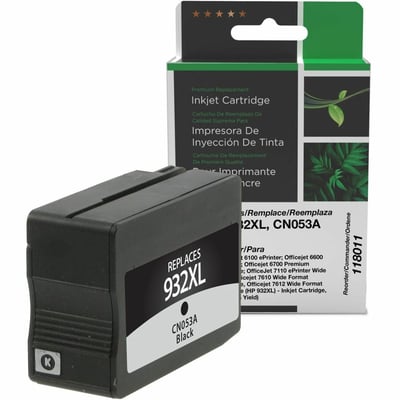 Clover Imaging Remanufactured High Yield Black Ink Cartridge for HP 932XL (CN053A)